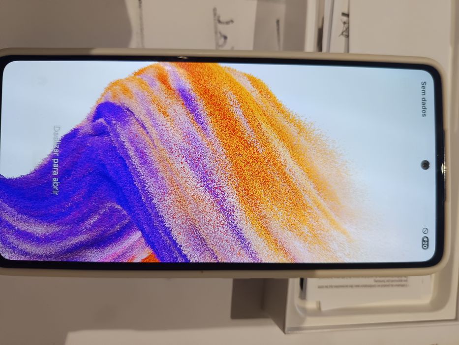 Samsung A53 5g , capacidade 128gb, cor preto, impecável