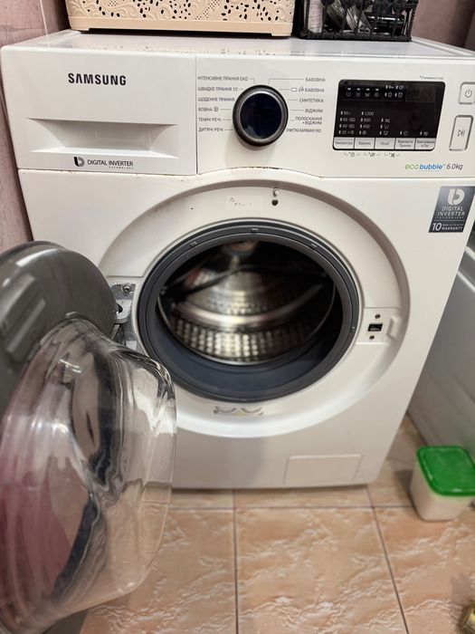 Пральна машина Samsung eco bubble