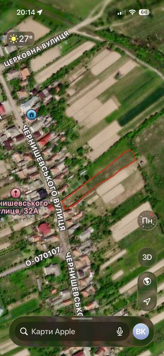 Земельна ділянка під будівництво