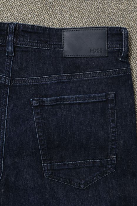 HUGO BOSS Оригінал! Чоловічі джинси 31 розмір / Темно-сині / TAPERED Fit