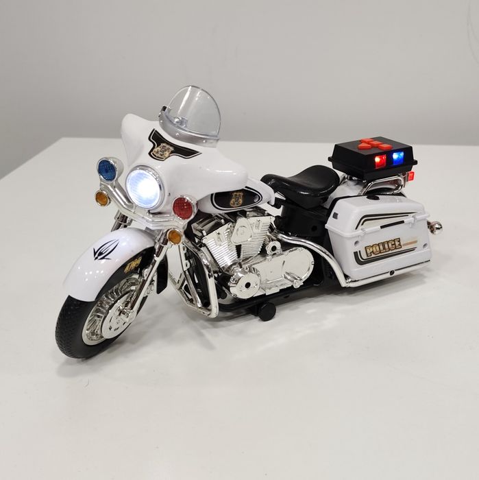 Іграшковий поліцейський мотоцикл з світлом та звуком