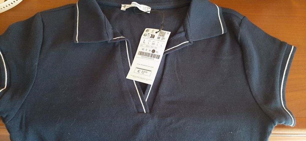 Поло женское Stradivarius