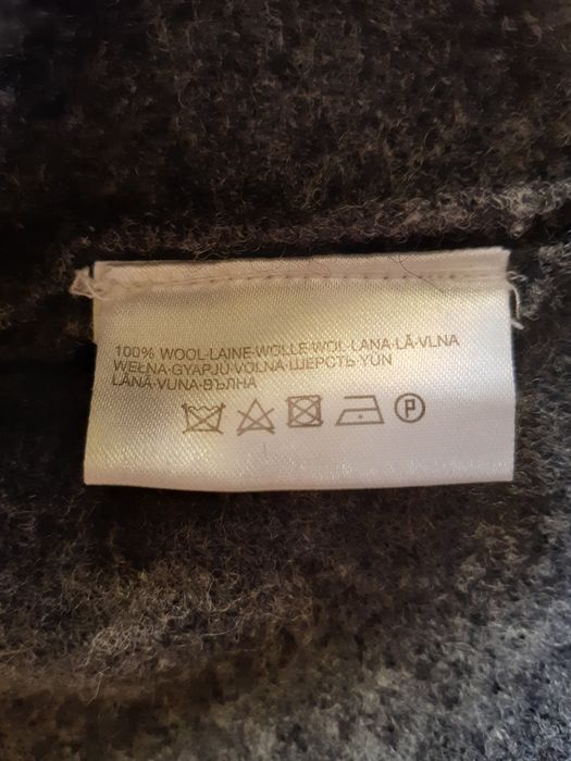 Wełniany jesienny płaszcz płaszczyk S 36 Sixth Sense C&A