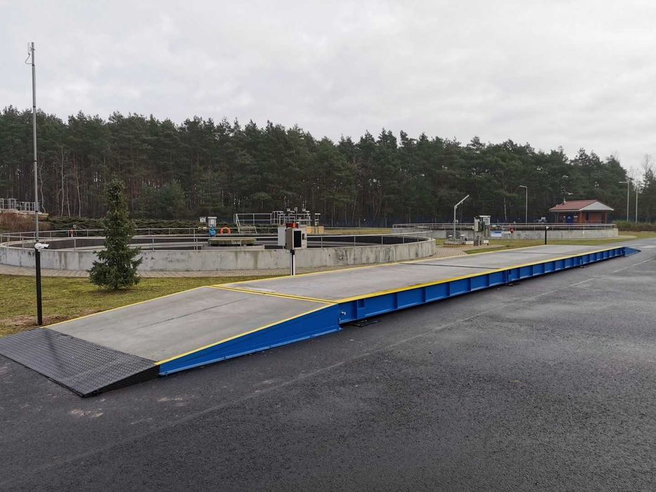Waga samochodowa najazdowa/zagłębiona 18m 60t - Czekała