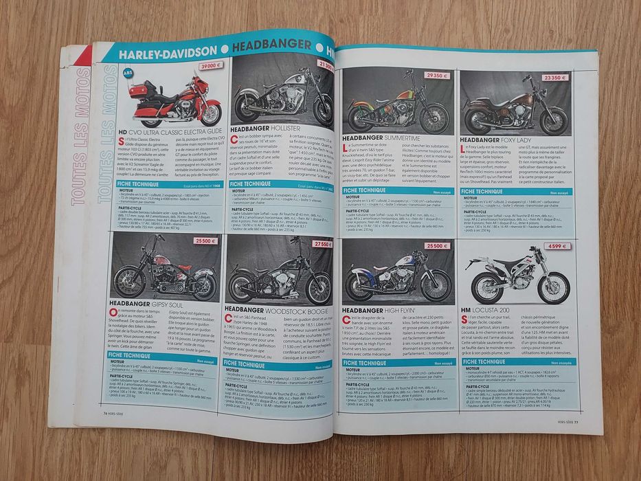 Revista Toutes Le Motos 1000 Módeles - Édition 2013