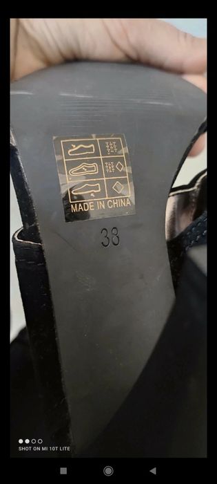 Szpilki czarne Palce odkryte