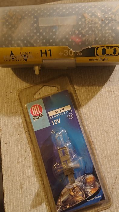 Żarówki halogenowe H1