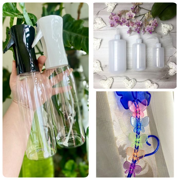 Товари для квітів, лійка для поливу, плодознімач, килимок для посадки