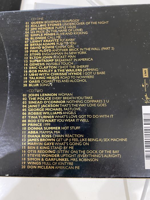 CDs Musica coletanea “Music of the Millennium I e II”