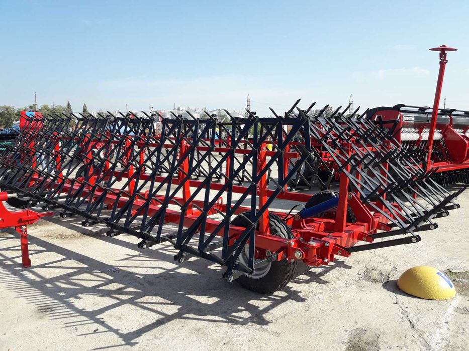 Сцепка зубових борін БГ Борона гідравлічна зубова під МТЗ