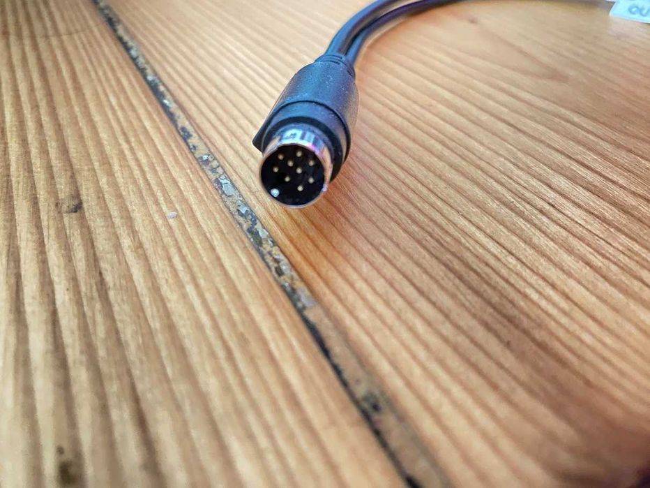 Kabel adapter przejściówka TV-OUT 9 pin -> Comp (RCA cinch) + S-Video