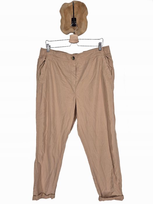Spodnie materiałowe George 46 18 3XL chino