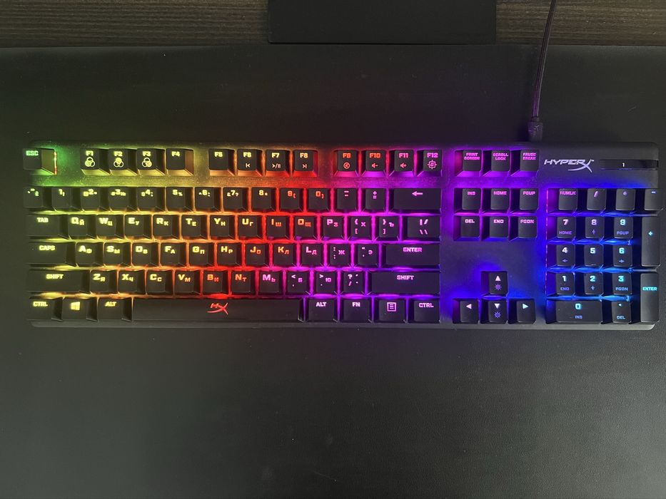 Клавіатура HyperX Alloy Origins RGB