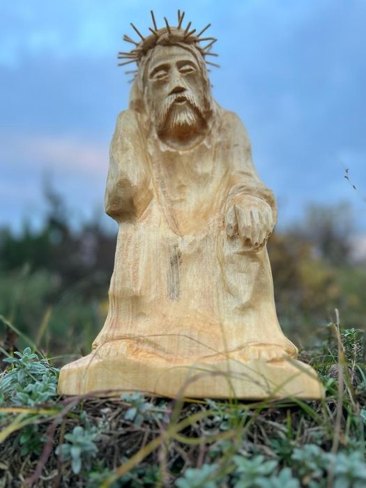 Rzeźba Jezus rękodzieło