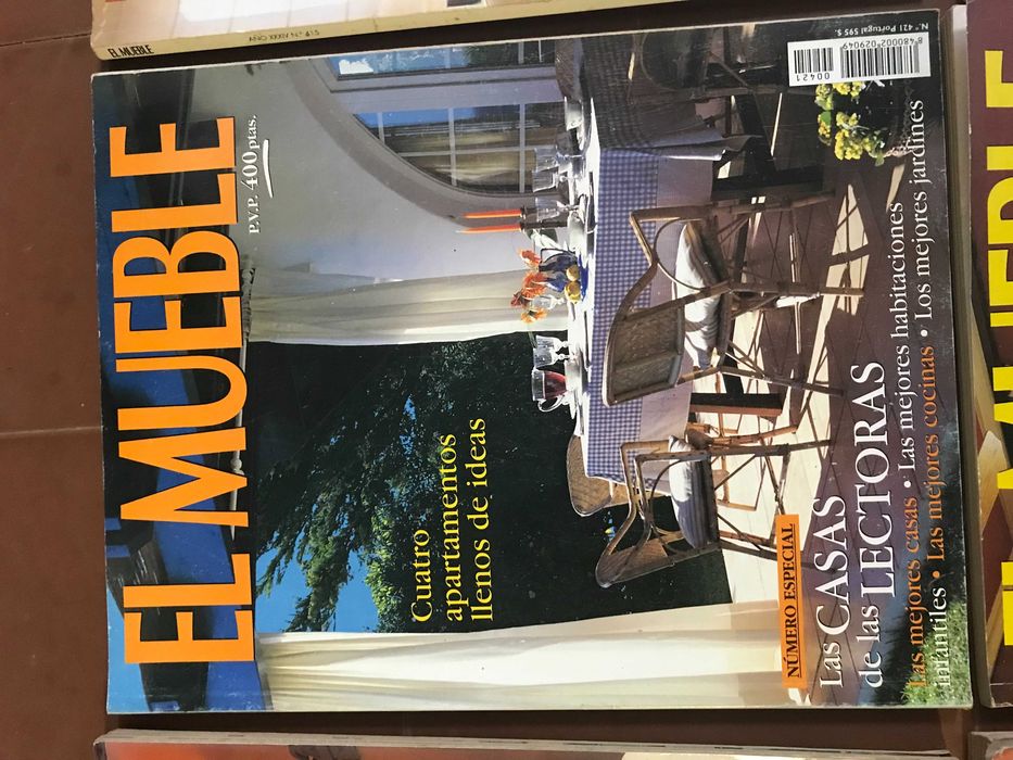 Revistas El  Mueble antigas
