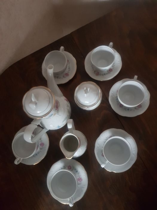 Кофейный фарфоровый сервиз .пр.GDR..