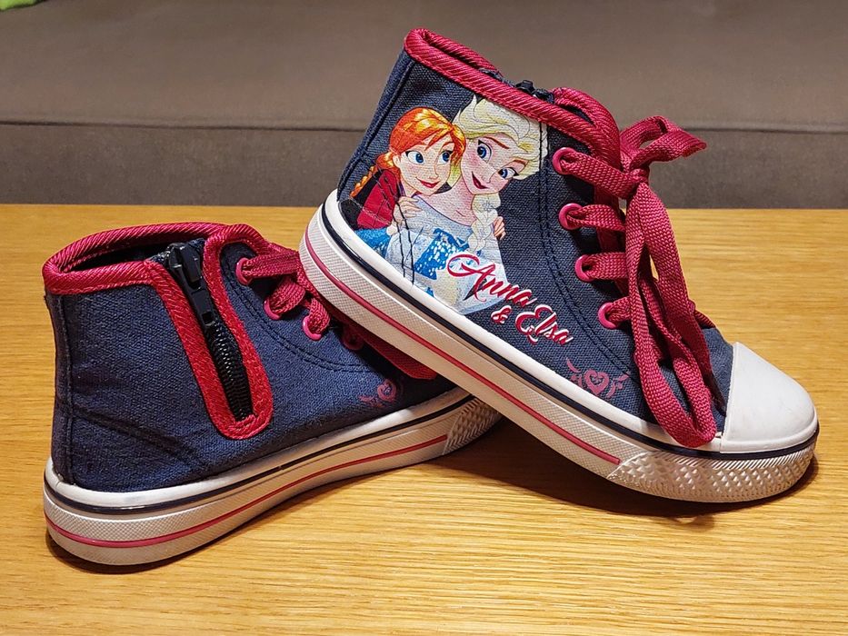Trampki wysokie Disney Frozen Elza buty dziecięce 28