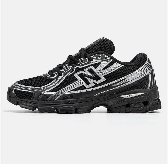 Кросівки Жіночі Чоловічі New Balance 740 Silver Black 36-45 Топ
