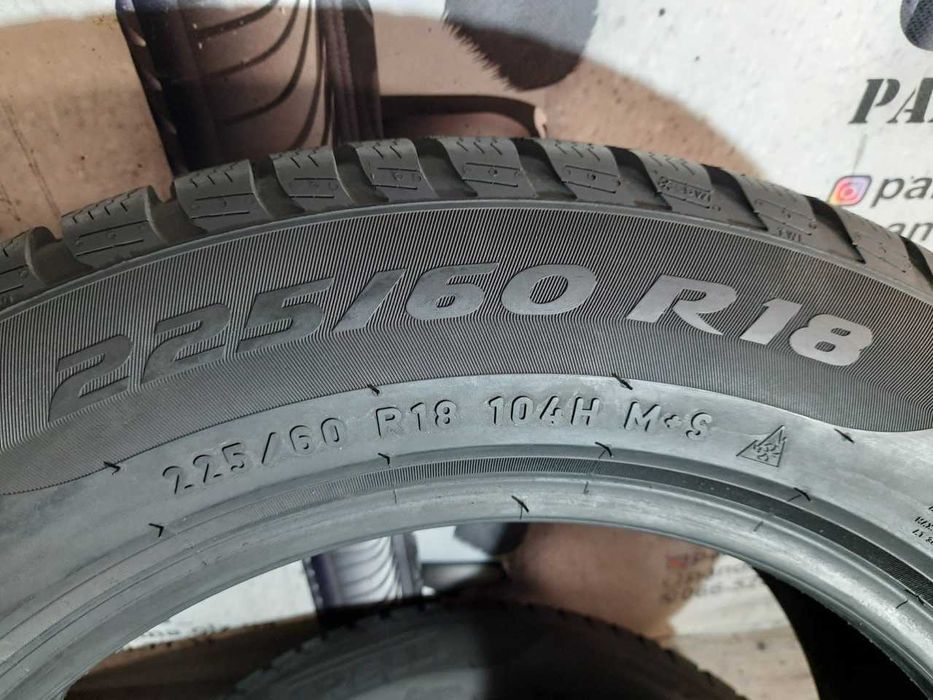 Шини 8мм 225/60 R18 PIRELLI SottoZero 3 б/у зима склад