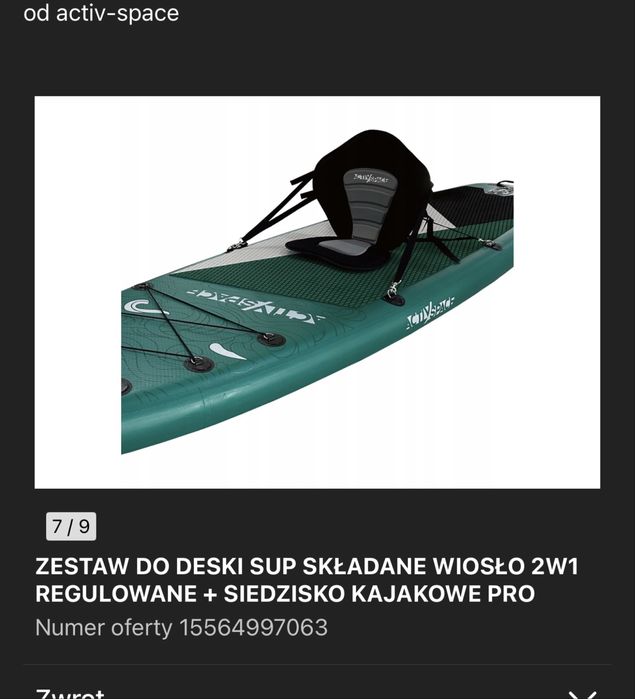 Deska sup aqua marina super trio tandem 273 cm