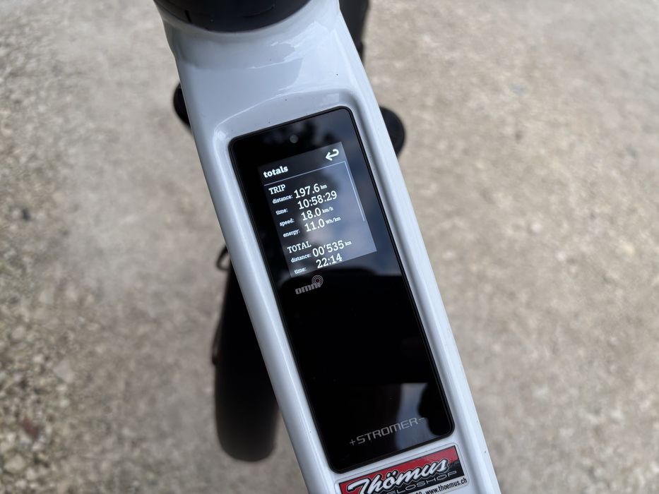 Stromer ST3 bateria 983Wh 535km