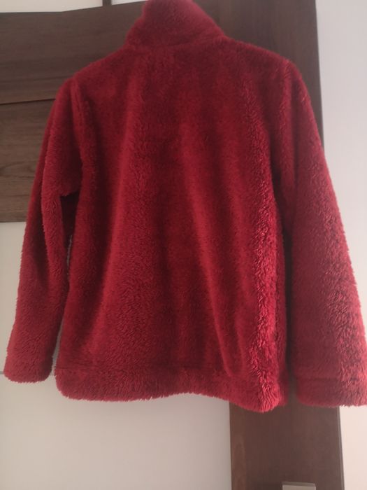 Bordowa rozpinana bluza rozmiar S