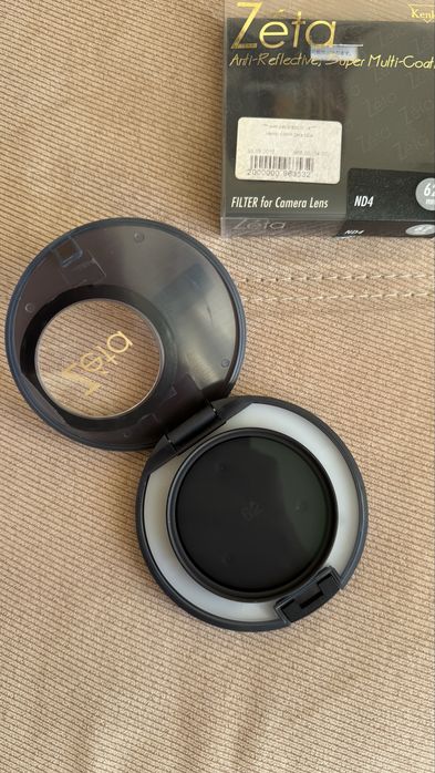 Keno Zeta Nd4 62mm та KF Concept Nano-A Variable ND 8-2000 40,5mm