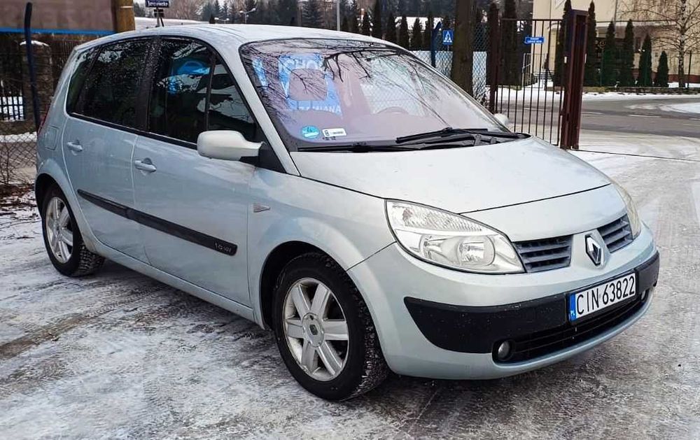Scenic 1.6 benzyna 2004 w pełni sprawny bez rdzy doinwestowany zadbany