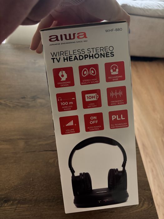 Auscultadores Wireless AIWA WHF-880
