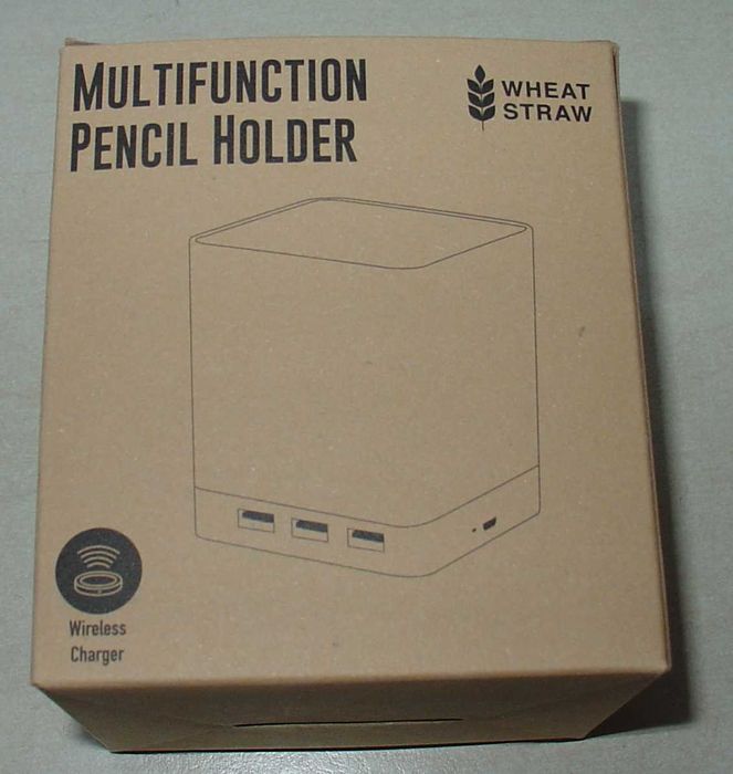 Bezprzewodowa ładowarka-przybornik na długopisy