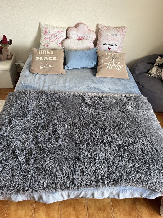 Cama de casal com colchao