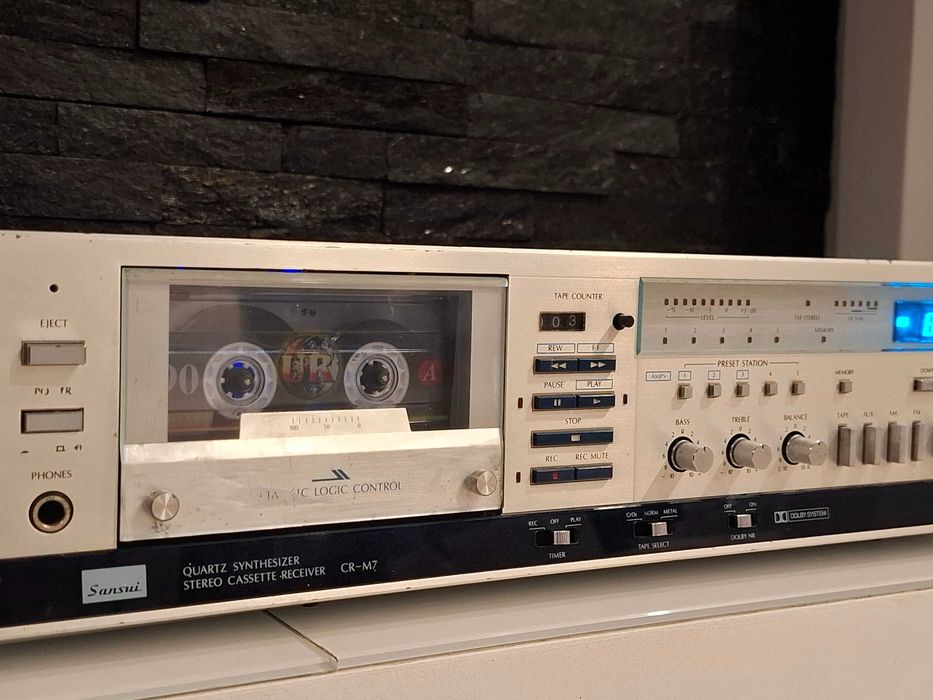 Amplituner - Deck - Sansui CRM-7