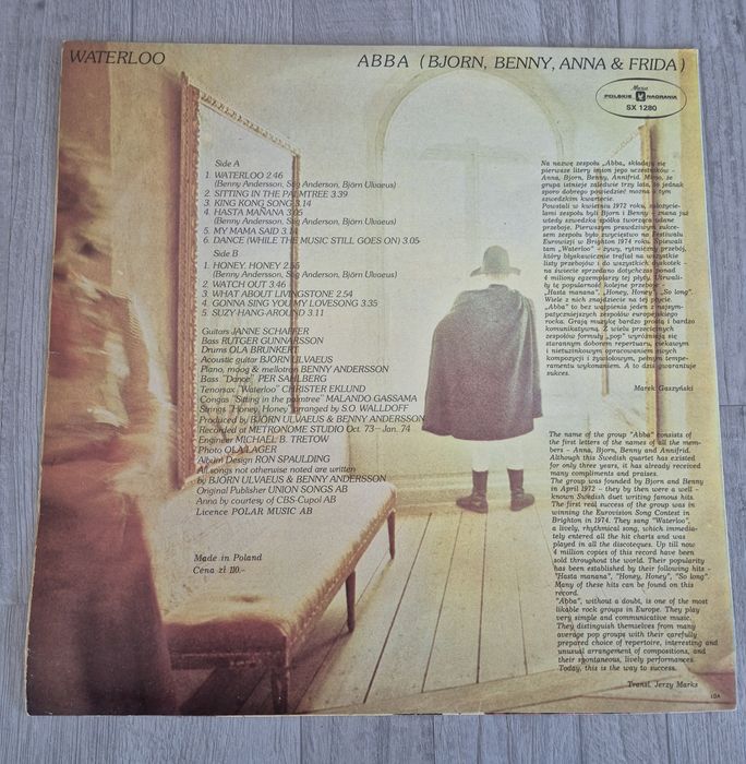 Abba płyta winylowa Waterloo