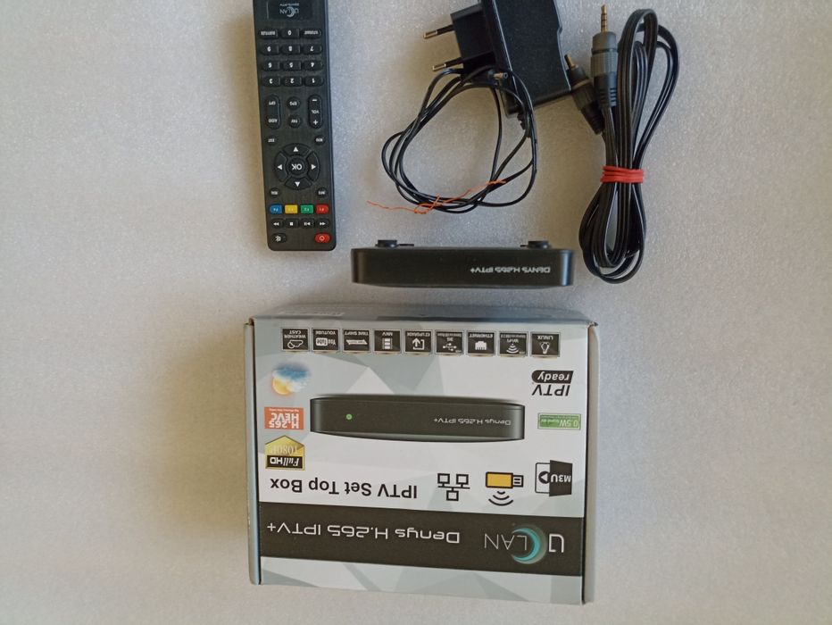 IPTV приставка Uclan Denys H 265 IPTV+