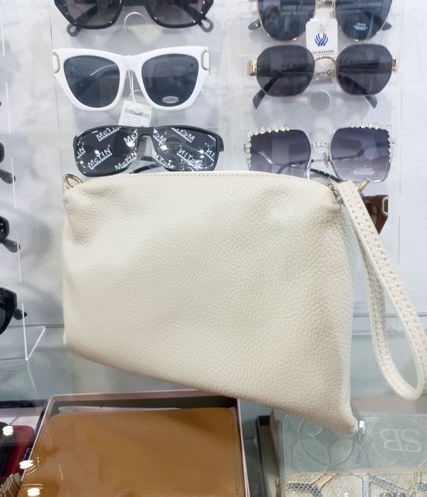 Шкіряна сумка-клатч GENUINE LEATHER