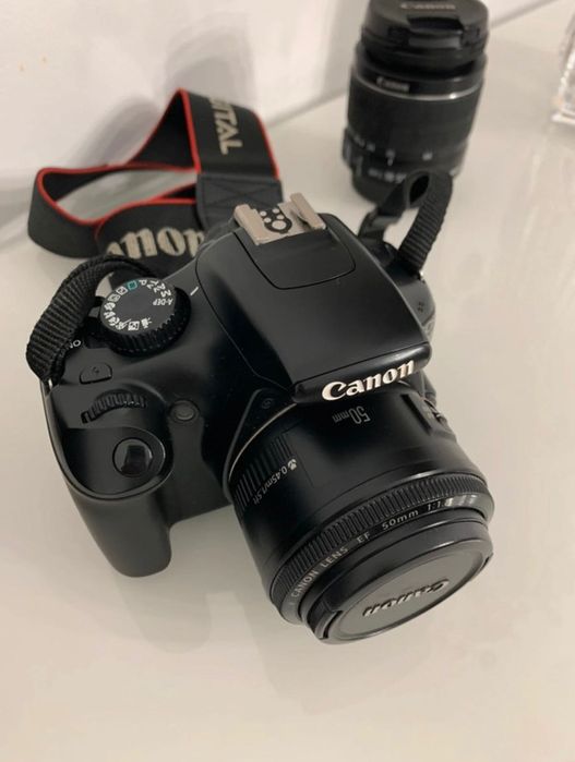 Câmara Canon 1100D + 2 lentes