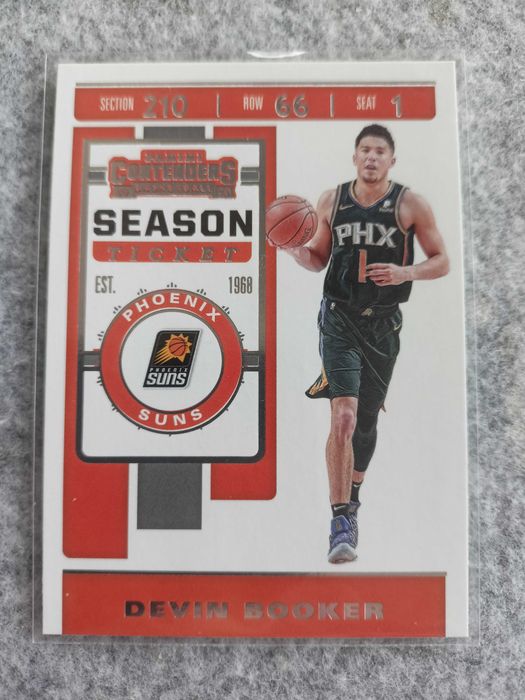 Karta NBA 2021-22 Contenders Season Ticket Devin Booker Phoenix Suns