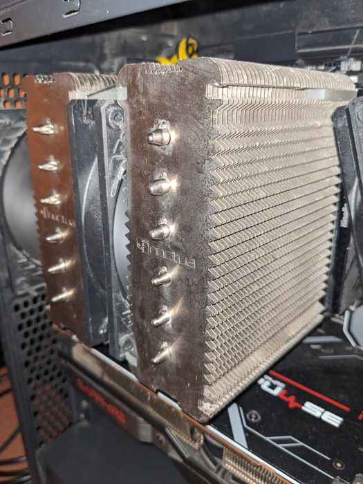 Noctua NH-D14 Am5 am4 115x без рідних вентиляторів, але з 1 Arctic p12