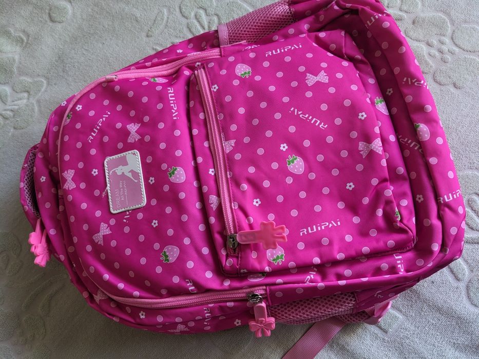 Рюкзак шкільний рожевий стан нового
