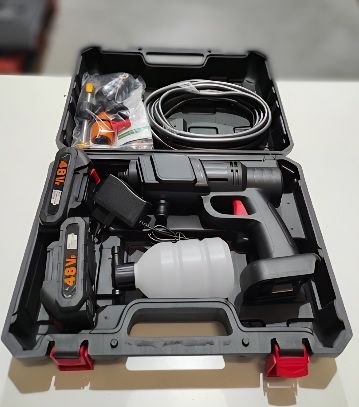 Pistola Profissional de Alta Pressão com Bateria Dupla