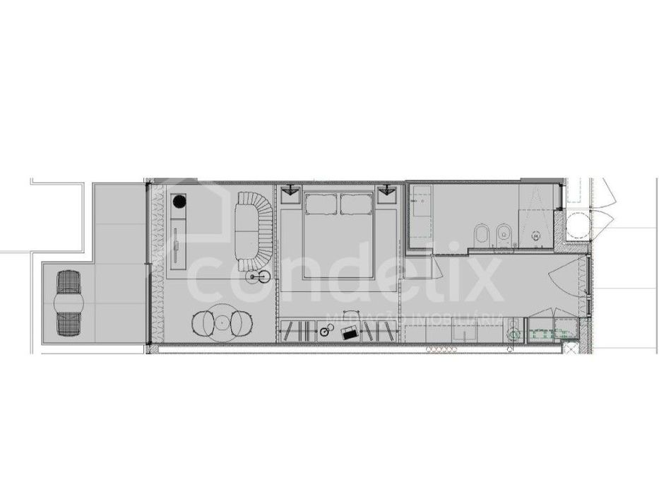 Apartamento T0 para venda em Matosinhos