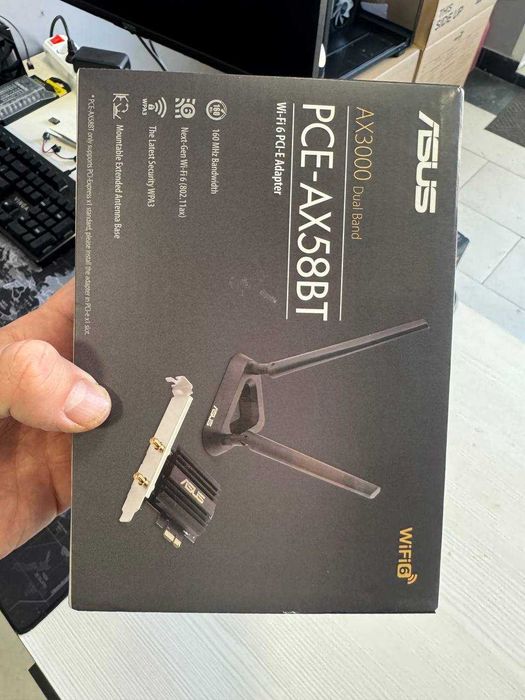 WiFi Bluetooth адаптер Asus AX58BT KLAVAcomp