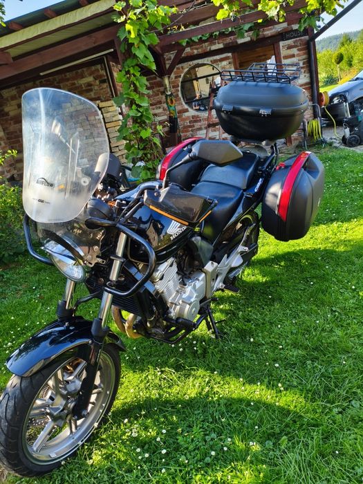 Honda cbf 500W pełni wyposażony do turystyki, 100 proc. sprawny, w ciągłej eksploatacj