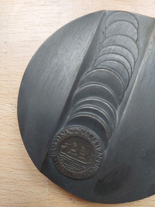 Medalha BNU Banco antiga