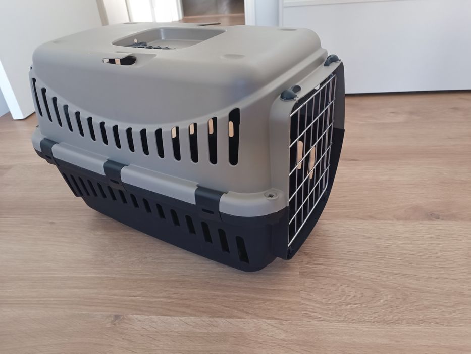 Caixa de transporte cão/gato pequena