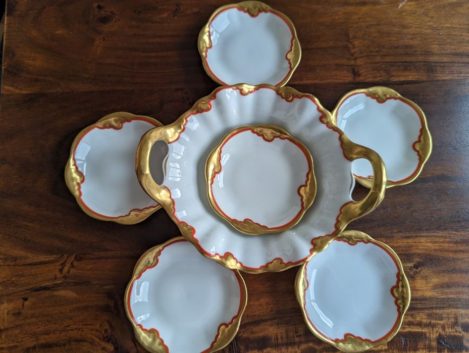 Antyk - Weimar Merge - zestaw porcelany
