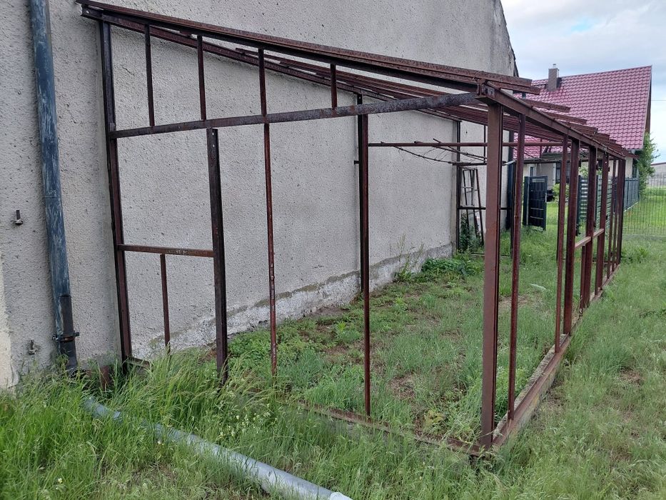 Szklarnia metalowa