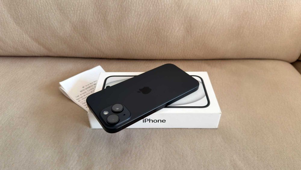 Vendo troco iPhone 15 128Gb Preto C/Fatura e Garantia Worten