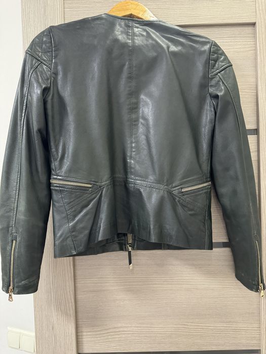 Шкіряна куртка Massimo Dutti