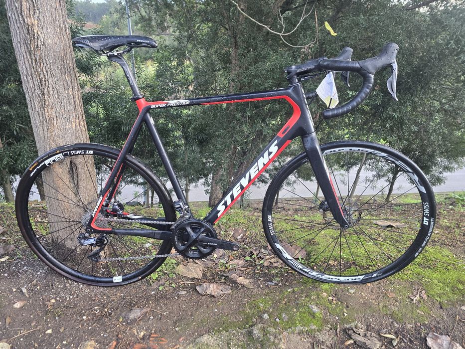 Bicicleta de carbono de disco xl